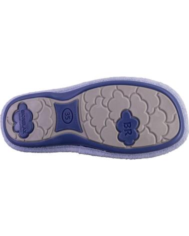 Hausschuhe für Damen COSDAM 4094RIZO ZAPATILLAS DE CASA DE MUJER AZUL