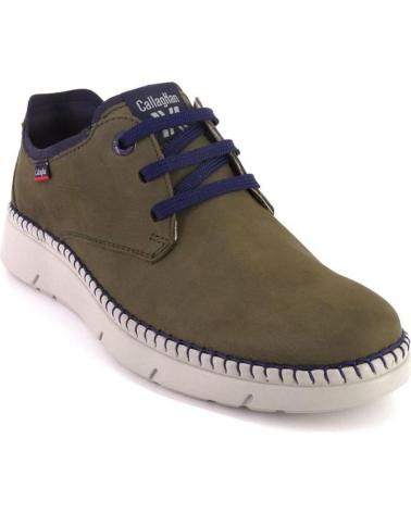 Schuhe für Herren CALLAGHAN 53500 ZAPATOS CON CORDONES DE HOMBRE KAKI NOBUK KAKI