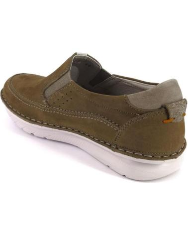 Mocasines de Hombre FLUCHOS F2001 MOCASINES DE HOMBRE NOBUK TAUPE
