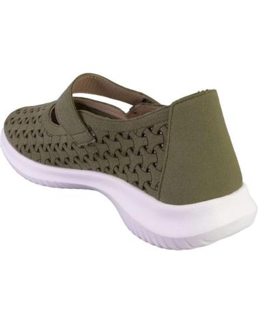 Zapatos de Mujer EOLIGEROS ISA MARY JANES DE MUJER CON VELCRO KAKI