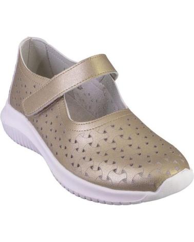 Zapatos de Mujer EOLIGEROS ISA MARY JANES DE MUJER CON VELCRO ORO
