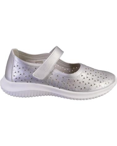 Zapatos de Mujer EOLIGEROS ISA MARY JANES DE MUJER CON VELCRO PLATA
