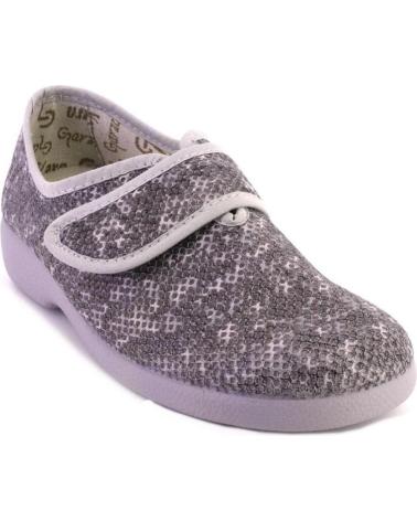 Zapatillas deporte de Mujer GARZON 3930 212 LONAS DE MUJER CON VELCRO GRIS