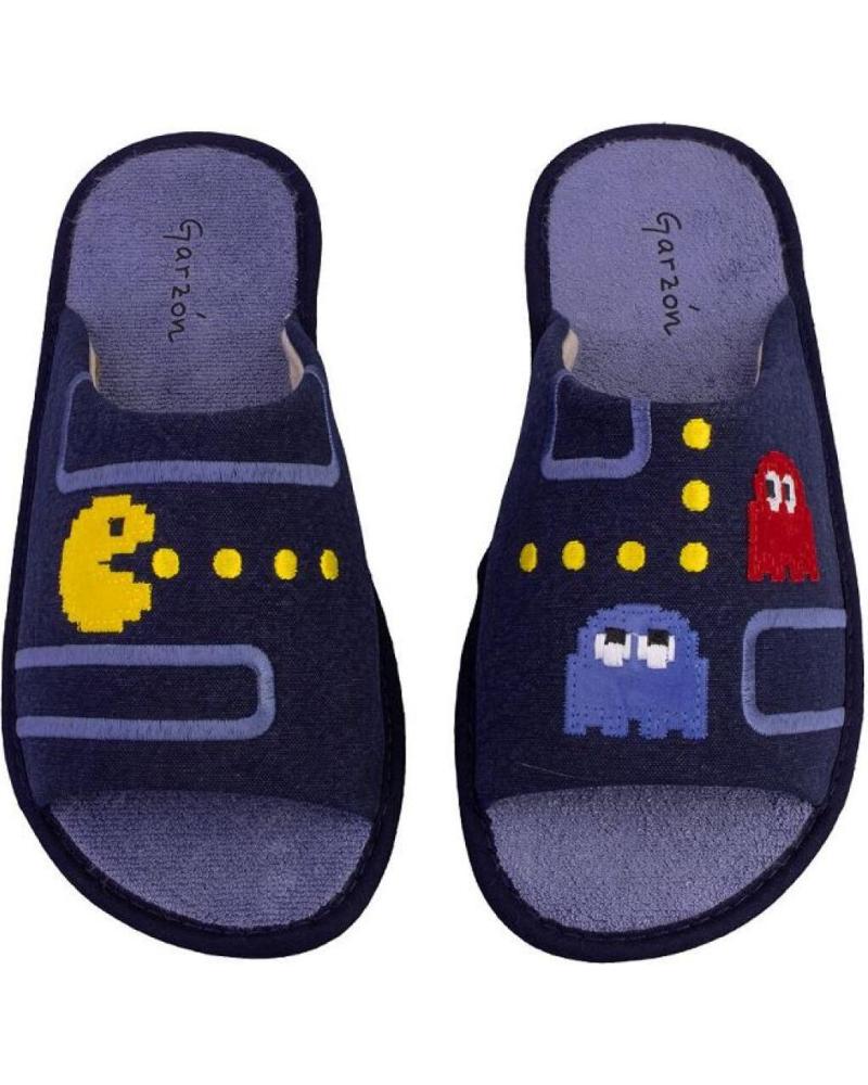 Man House slipers GARZON P394 127 ZAPATILLAS DE CASA DE HOMBRE PAC AZUL MARINO