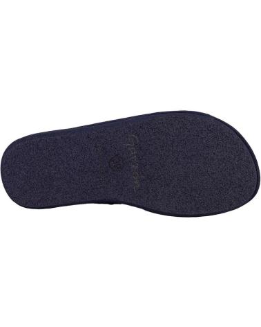 Man House slipers GARZON P394 127 ZAPATILLAS DE CASA DE HOMBRE PAC AZUL MARINO