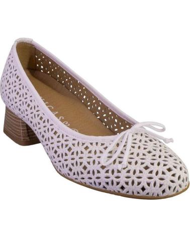 Chaussures pour Femme DCHICAS 4794ROCK ZAPATOS DE MUJER PIEL BLANCO