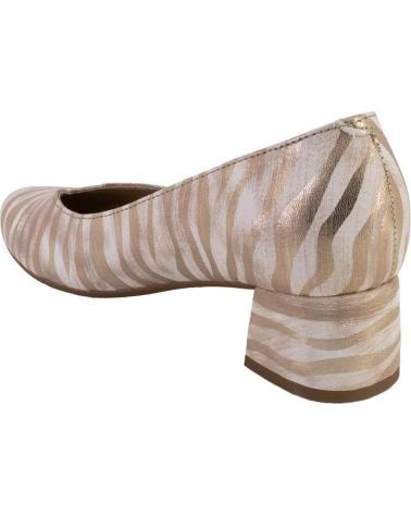 Zapatos de Mujer DCHICAS 3688CEBRA ZAPATOS DE MUJER PIEL TAUPE