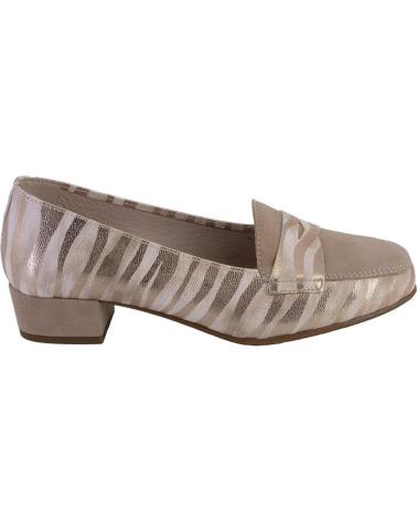 Chaussures pour Femme DCHICAS 1009CEBRA ZAPATOS DE MUJER PIEL TAUPE