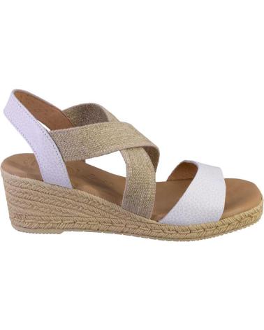 Sandales pour Femme KAOLA 1110 SANDALIAS DE MUJER PIEL BLANCO