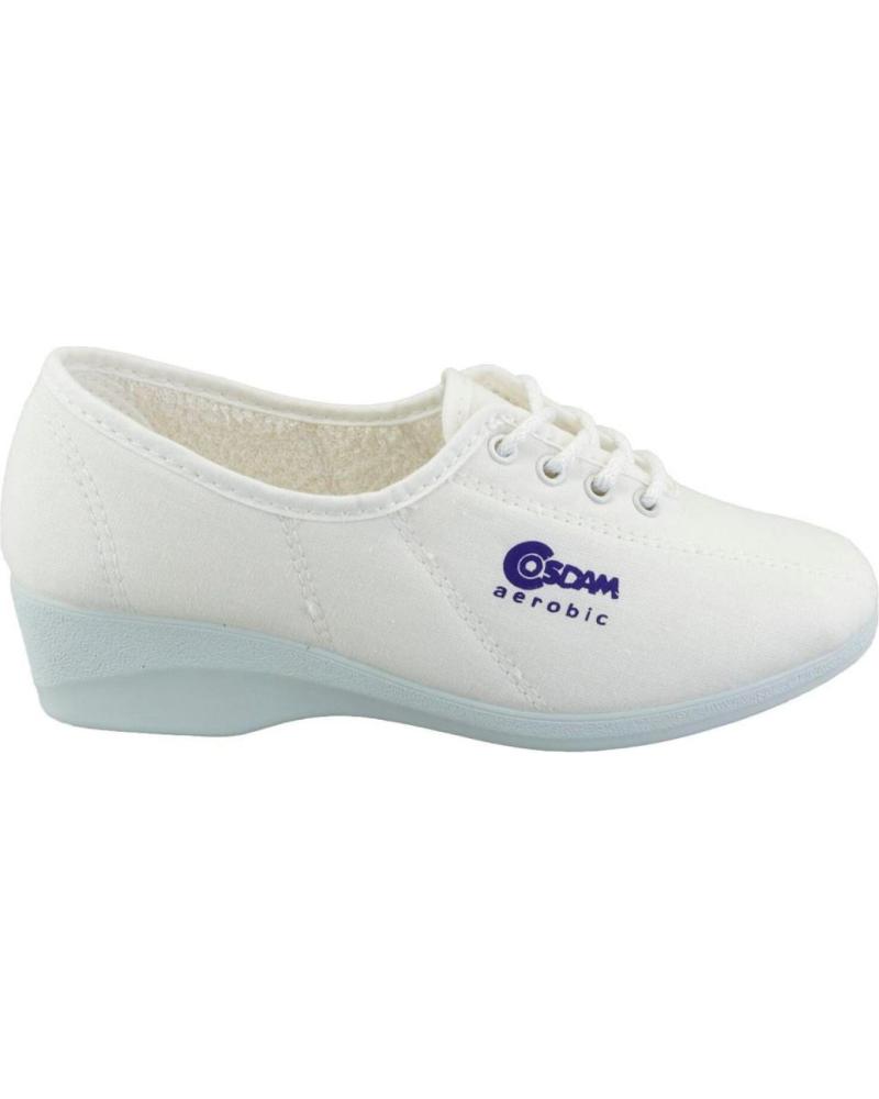 Sportif pour Femme COSDAM 2536 LONAS DE MUJER CON LAZOS BLANCO