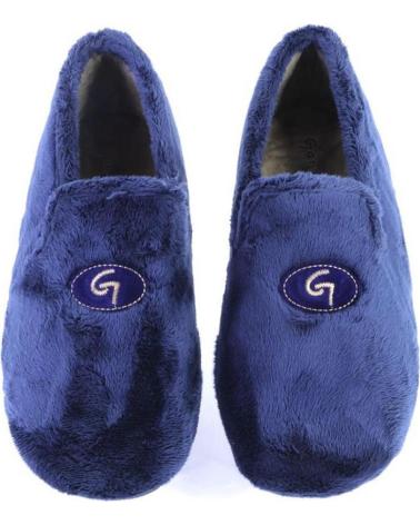 Pantofole per Uomo GARZON 6501 275 ZAPATILLAS DE CASA CERRADA DE HOMBRE AZUL MA AZUL MARINO