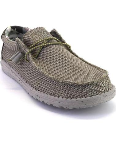 Chaussures pour Homme HEY DUDE WALLY TRIPLE LONAS DE HOMBRE MUY LIGEROS CAMEL