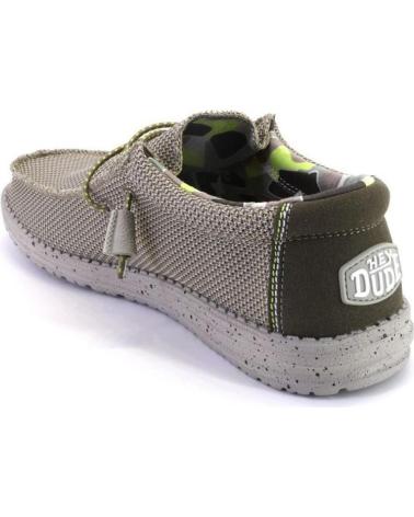 Chaussures pour Homme HEY DUDE WALLY TRIPLE LONAS DE HOMBRE MUY LIGEROS CAMEL