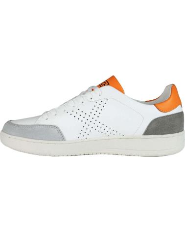 Man Trainers MUNICH 8837006 X-COURT 06 BLANCO-NARANJA