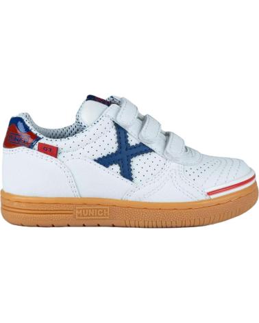 Esportes--De-Niña-MUNICH-1514405-G-3-KID-VCO-PROFIT-405-WHITE-BLUE-GUM