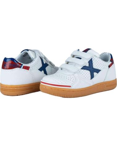 Esportes--De-Niña-MUNICH-1514405-G-3-KID-VCO-PROFIT-405-WHITE-BLUE-GUM