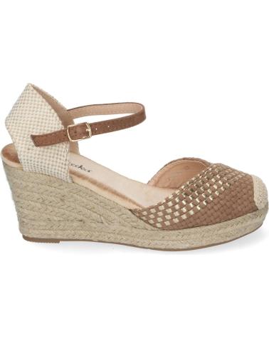 Sandálias de Mulher PUNTOSALAO SANDALIAS DE CUNA COMODA EN YUTE PARA MUJER PALA DETALLE BRI VARIOS COLORES