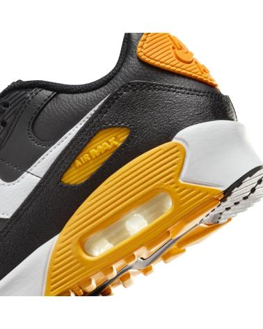 NIKE BASKETS AIR MAX 90 LTR NOIR JAUNE 26
