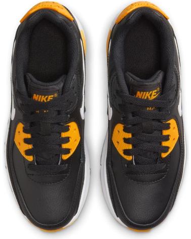 NIKE BASKETS AIR MAX 90 LTR NOIR JAUNE 26