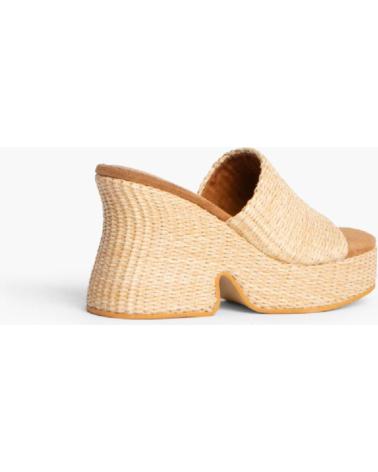 Sandalen für Damen CORINA ZUECO TACON PARA MUJER M4345 COLOR NATURAL