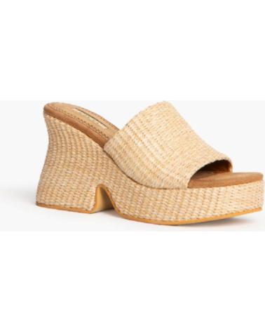 Sandalen für Damen CORINA ZUECO TACON PARA MUJER M4345 COLOR NATURAL