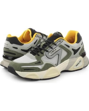 Man Trainers REPLAY DESTINY M NIGHT 2 RS9M0002T GRIS