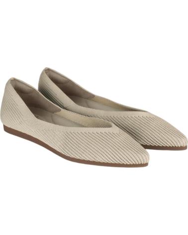 Schuhe für Damen MISS ELASTIC BAILARINAS MEGANTEX 70017-35 BEIGE