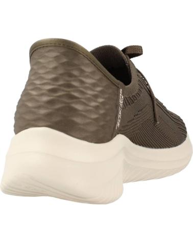 Deportivas-De-Mujer-SKECHERS-ZAPATILLAS-MUJER-MODELO-SLIP-INS-ULTRA-FLEX-3-0-TONAL-STRETC-OLV