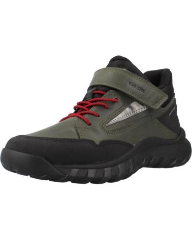 Sneaker für Junge GEOX BOTAS NINO MODELO J SIMBYOS B COLOR VERDE C0754