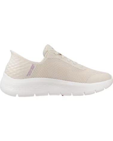 SKECHERS GO WALK FLEX GRAND ENTRY SLIP-INS BEIGE LILA DAMEN OFWT