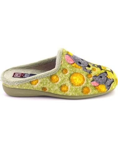 Hausschuhe für Damen GEMA COMFORT GEMA 7600-42 ZAPATILLAS DE CASA DE MUJER VERDE
