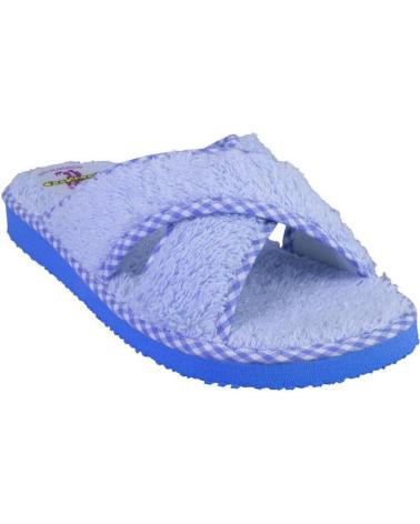 Woman House slipers DESPINOSA 1431 ZAPATILLAS DE CASA DE MUJER CELESTE AZUL CELESTE