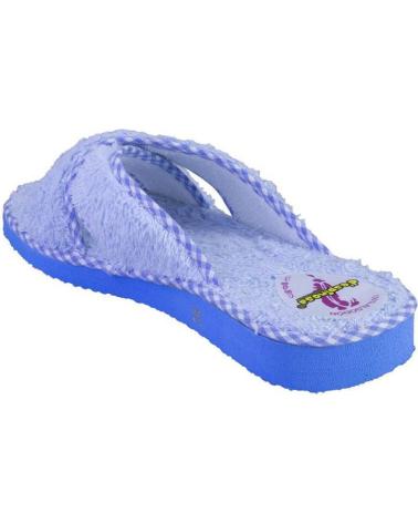 Woman House slipers DESPINOSA 1431 ZAPATILLAS DE CASA DE MUJER CELESTE AZUL CELESTE