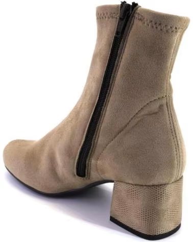 Botins de Mulher  DUIT 4500 BOTINES DE MUJER TACON ANCHO ARENA