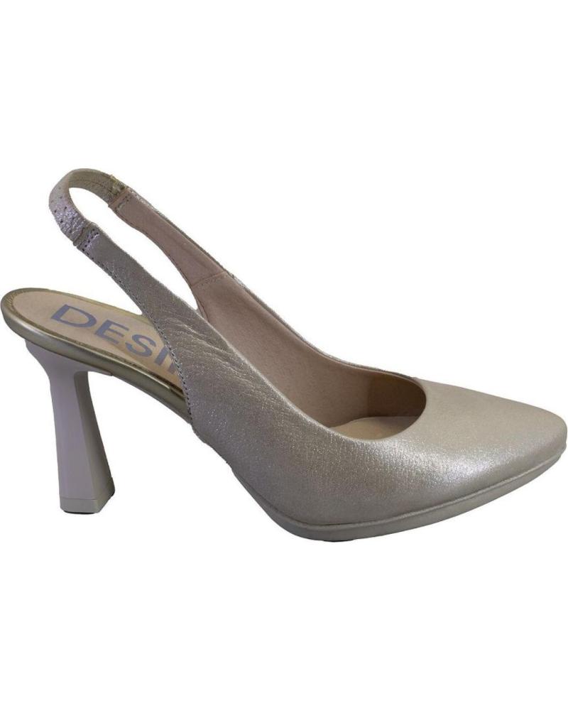 Sandálias de Mulher DESIREÉ DESIREE SYRA2 ZAPATOS DE MUJER PIEL PLATINO