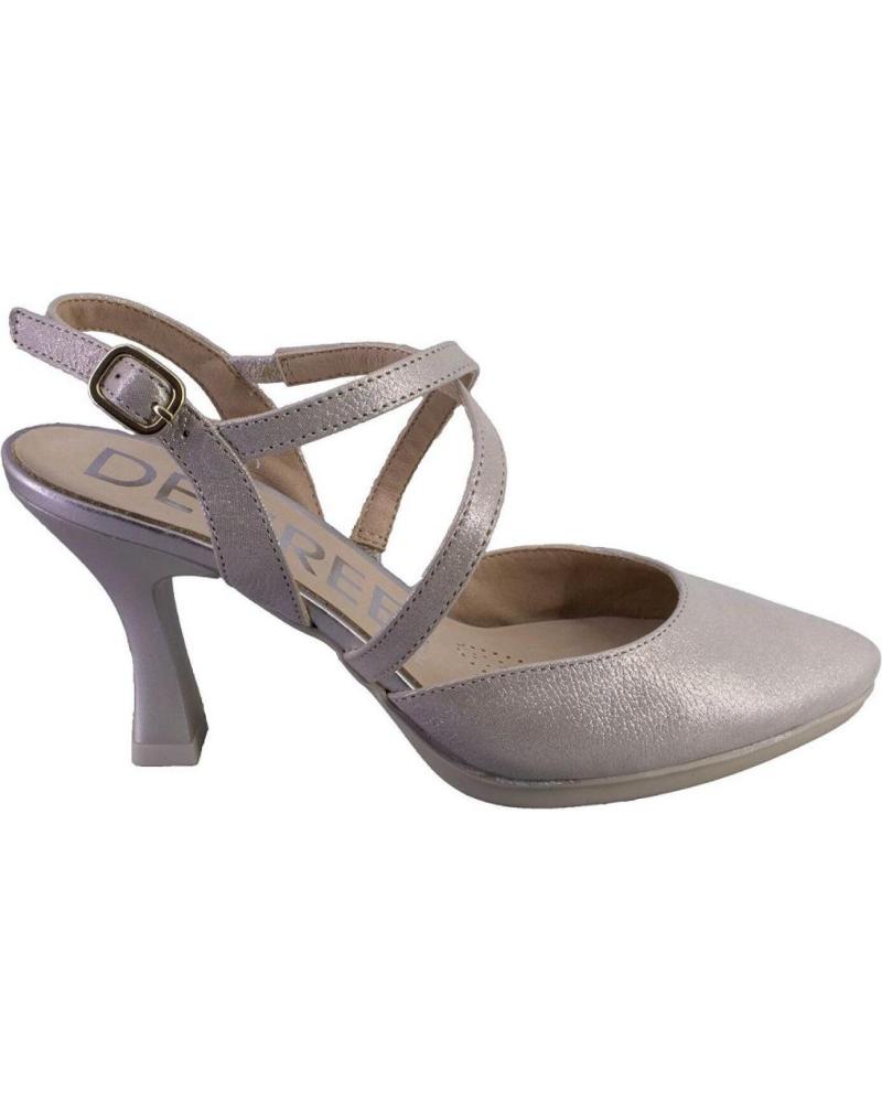 Sandálias de Mulher DESIREÉ DESIREE SAMI5 ZAPATOS DE MUJER PIEL PLATA
