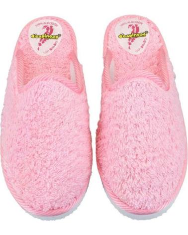 Pantofole per Donna despinosa 918 ZAPATILLAS DE CASA DESCALZA DE MUJER ROSA TOA ROSA