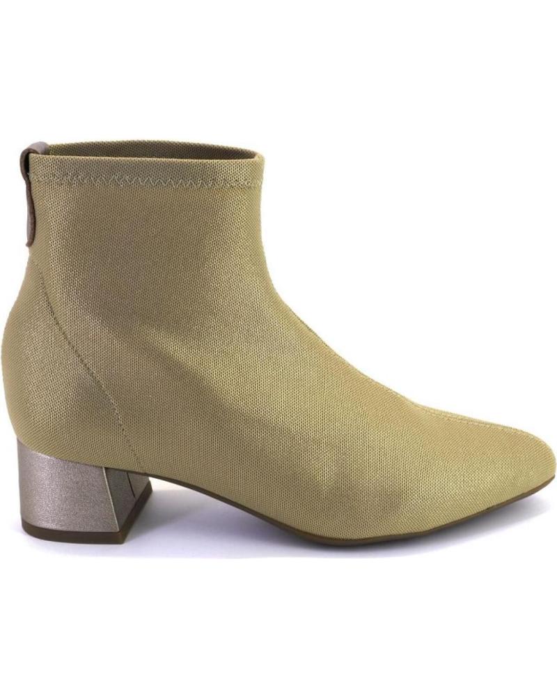 Woman Mid boots BARMINTON 10030 BOTINES DE MUJER PLATINO