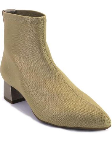 Woman Mid boots BARMINTON 10030 BOTINES DE MUJER PLATINO