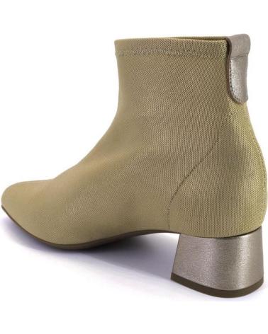 Woman Mid boots BARMINTON 10030 BOTINES DE MUJER PLATINO