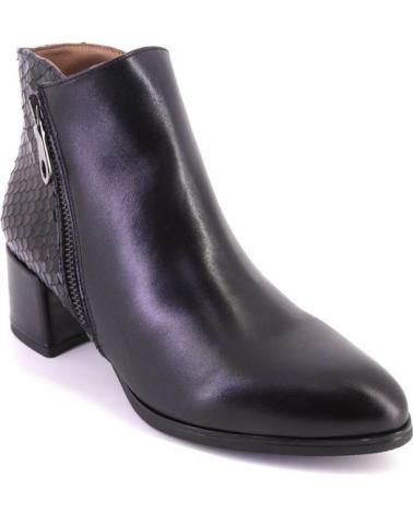Botines de Mujer BARMINTON 5105 BOTINES DE MUJER PIEL NEGRO
