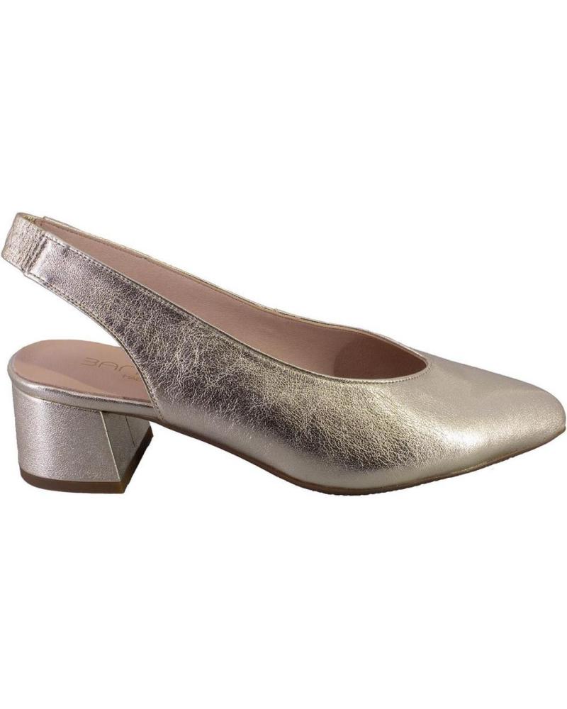 Sandales pour Femme BARMINTON 6032 ZAPATOS DE MUJER PIEL PLATINO