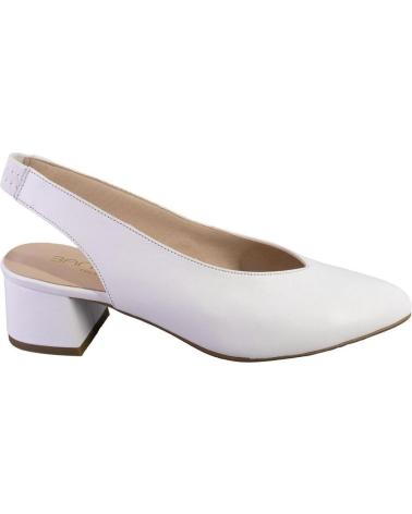 Woman Sandals BARMINTON 6032 ZAPATOS DE MUJER PIEL BLANCO