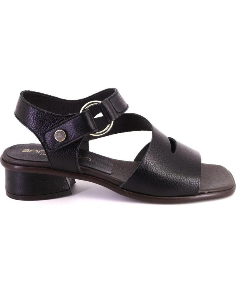 Sandales pour Femme BARMINTON 8570 SANDALIAS DE MUJER PIEL NEGRO