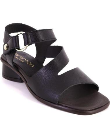 Sandales pour Femme BARMINTON 8570 SANDALIAS DE MUJER PIEL NEGRO