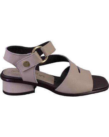 Woman Sandals BARMINTON 8570 SANDALIAS DE MUJER PIEL BEIGE