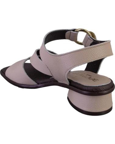 Sandales pour Femme BARMINTON 8570 SANDALIAS DE MUJER PIEL BEIGE