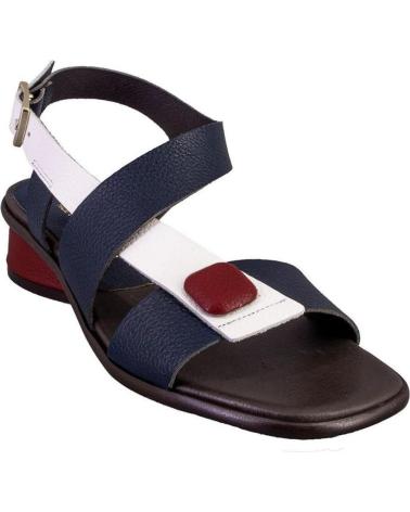 Sandales pour Femme BARMINTON 12542 SANDALIAS DE MUJER PIEL AZUL MARINO