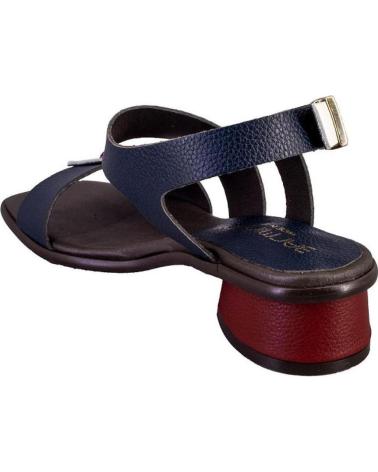 Sandales pour Femme BARMINTON 12542 SANDALIAS DE MUJER PIEL AZUL MARINO