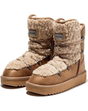 Botins de Mulher D FRANKLIN BOTINES PLANOS D FRANKLIN DFSH370004 CUERO MARRóN